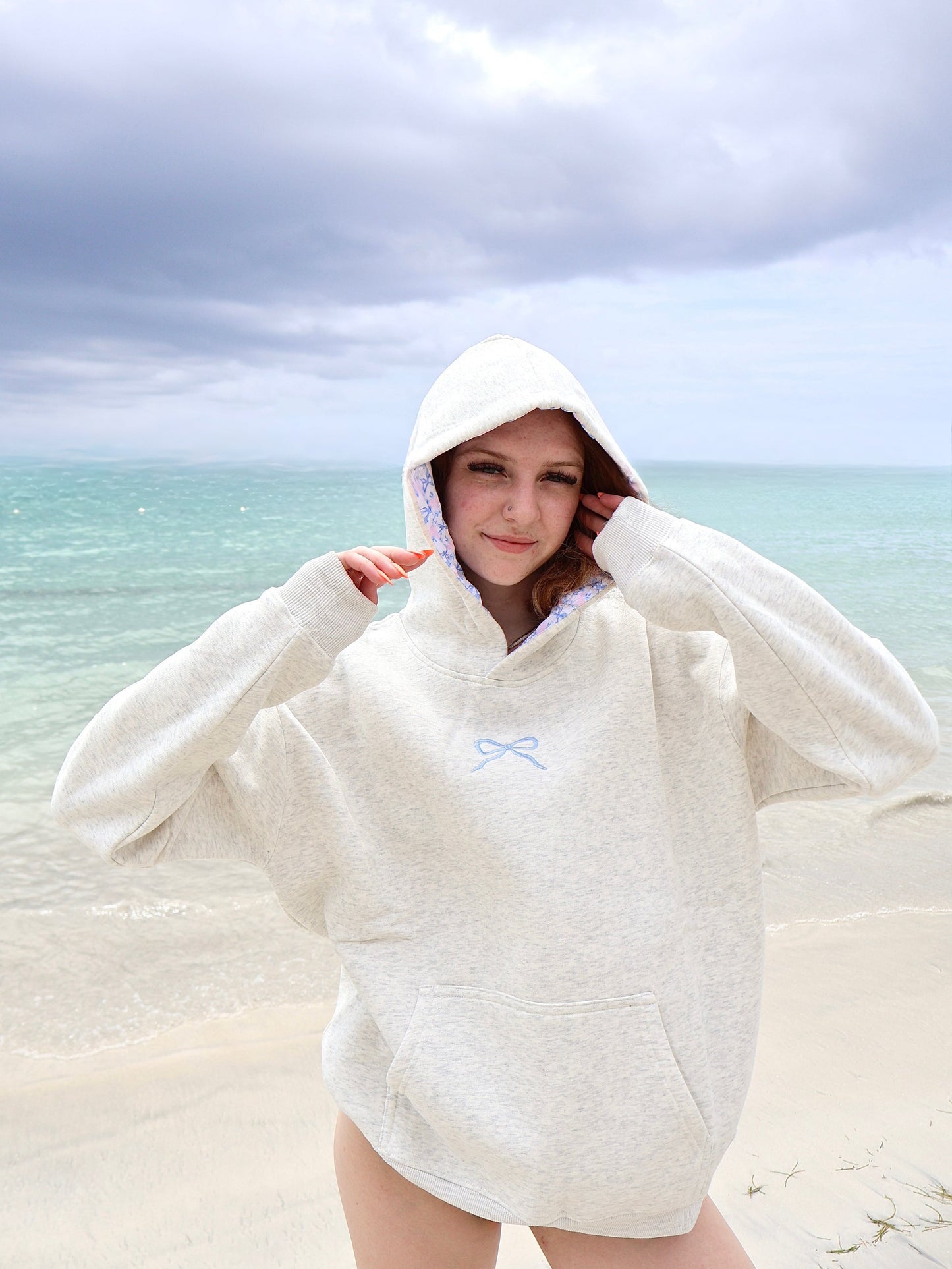Unisex Bow Hoodie
