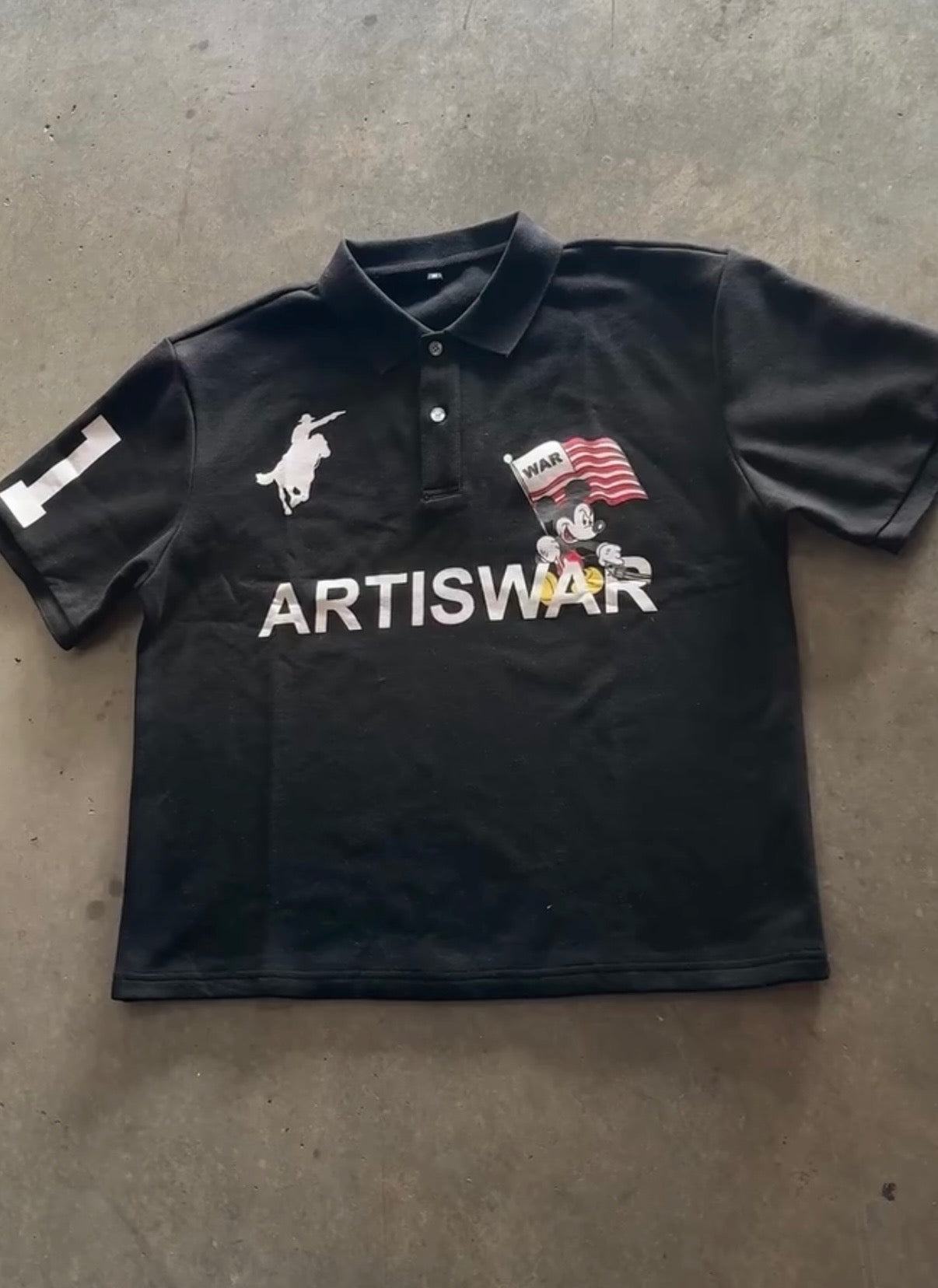 ART IS WAR POLO